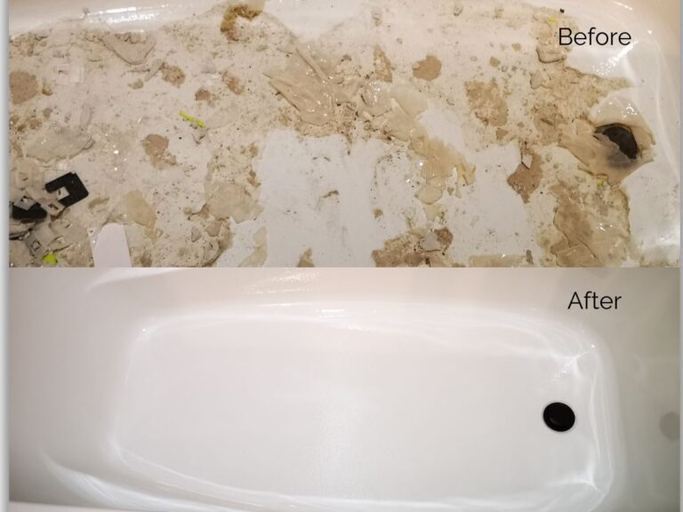 21. Bathtub Grout Clean